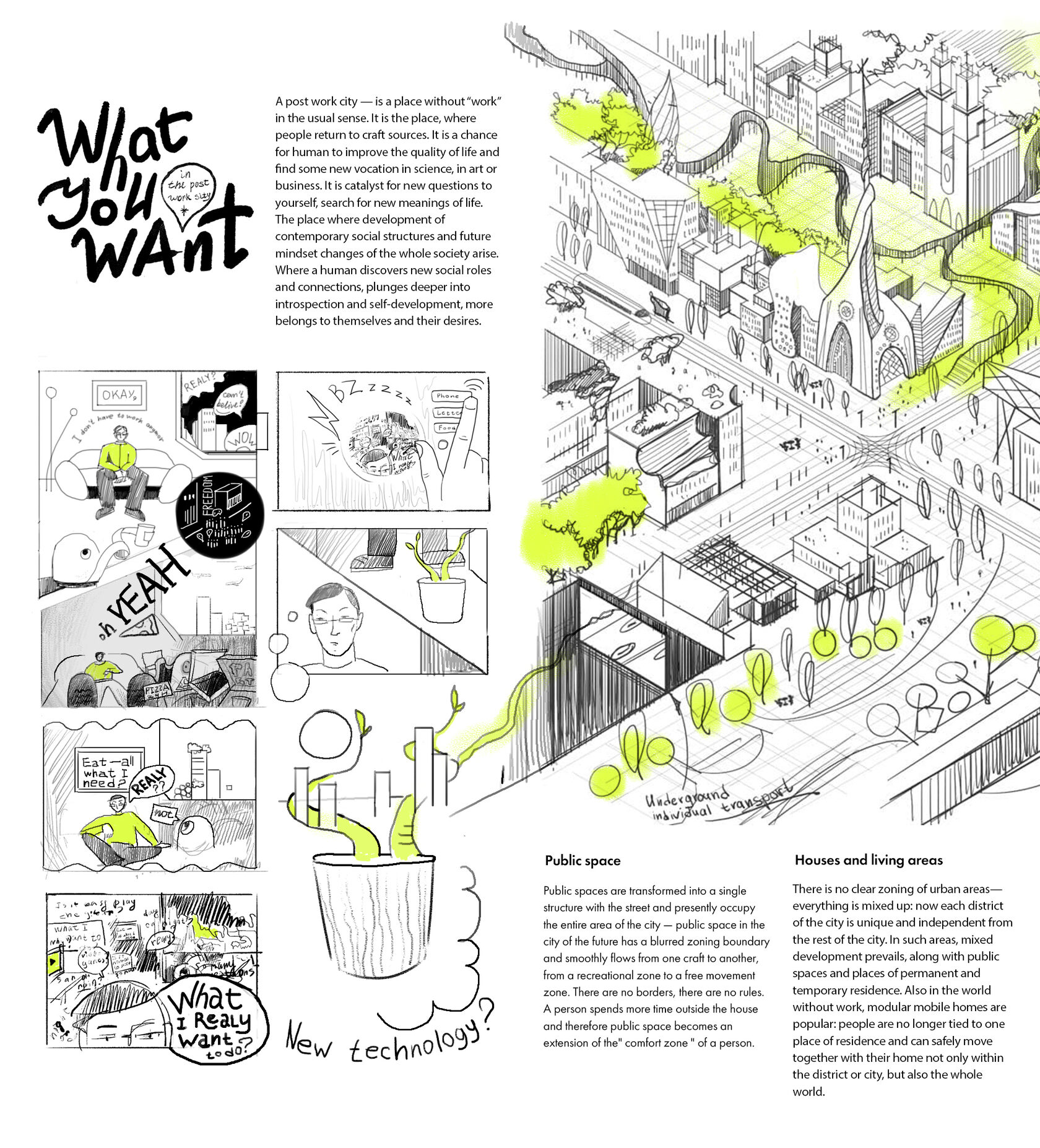 Our fantasies / Our future city by Galina Shebarshina & Maria Gros